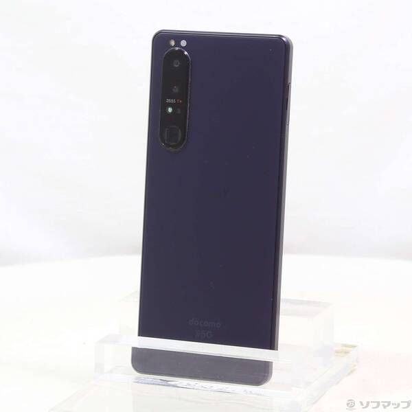 中古品〕 Xperia 1 III 256GB フロストパープル SO-51B docomoロック