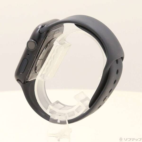 〔 品〕 Apple Watch Series 7 GPS 45 mm ミッドナイトアルミニウムケース ミッドナイトスポーツバンド 262