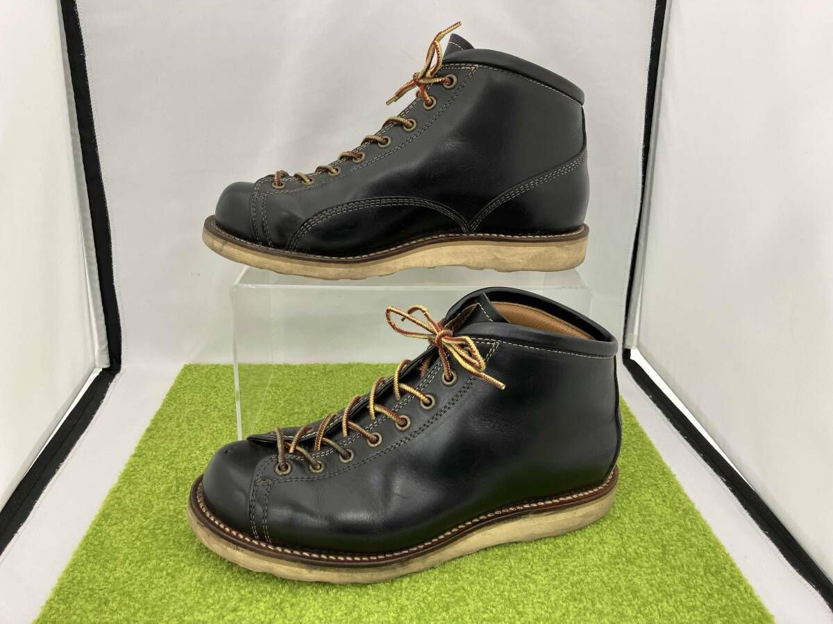 安藤製靴 NERO SHUSHU ネロ シュシュ モンキーブーツ 8ホール ブラック サイズ不明