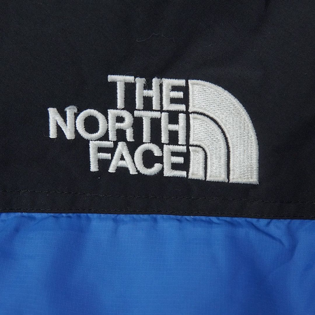 ノースフェイス THE NORTH FACE ダウンジャケット M ブルー×ブラック