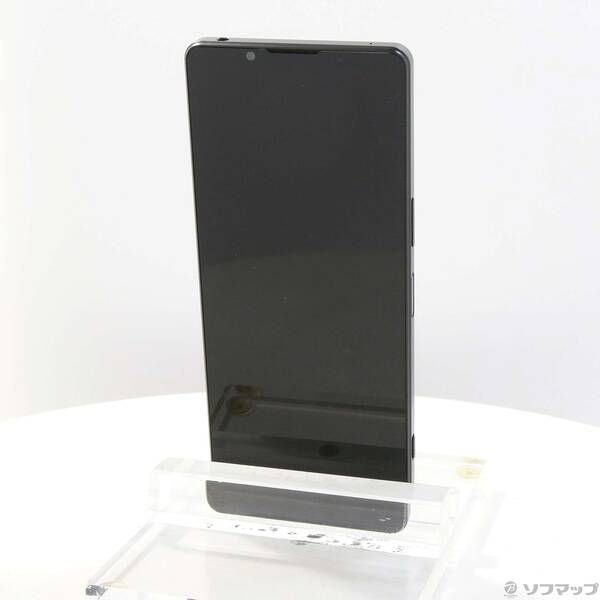 中古品〕 Xperia 1 IV 256GB ブラック SO-51C docomo SIMフリー【377