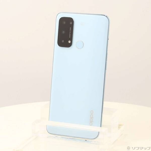 中古品〕 OPPO Reno5 A 128GB アイスブルー CPH2199 SIMフリー【269