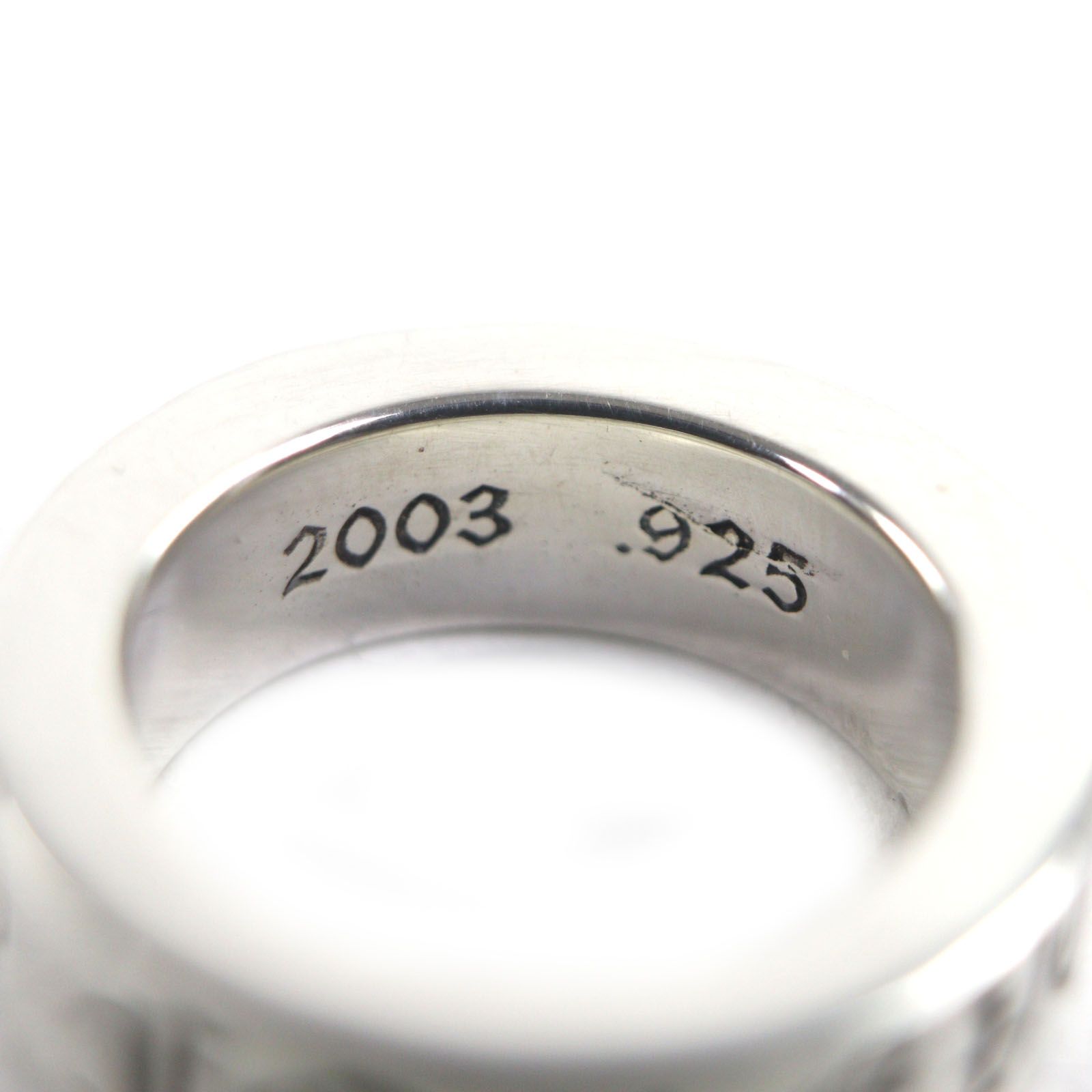 極美品▽CHROME HEARTS クロムハーツ スペーサーリング FUCK YOU 6mm