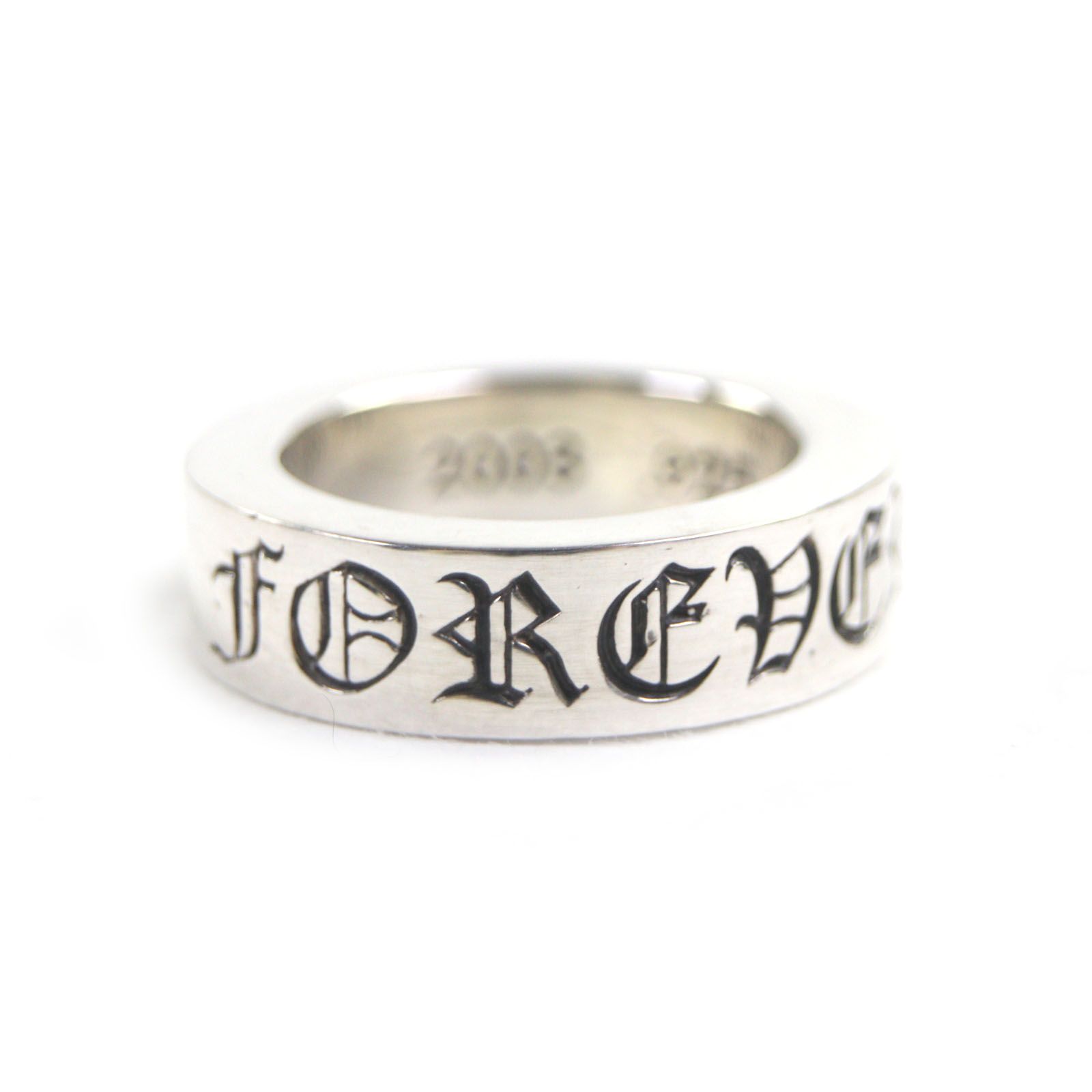 極美品▽CHROME HEARTS クロムハーツ スペーサーリング FUCK YOU 6mm