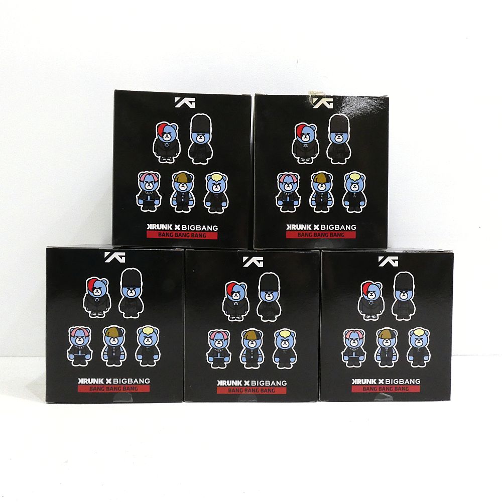 箱イタミあり BIGBANG KRUNK Hugugu ハググ 5体セット I 353 3831