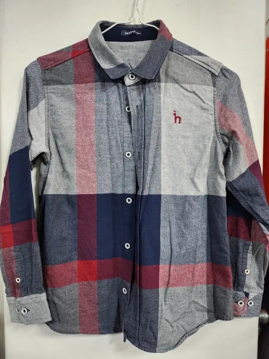 HAZZYS へジス CHECK シャツ シャツ 145サイズ