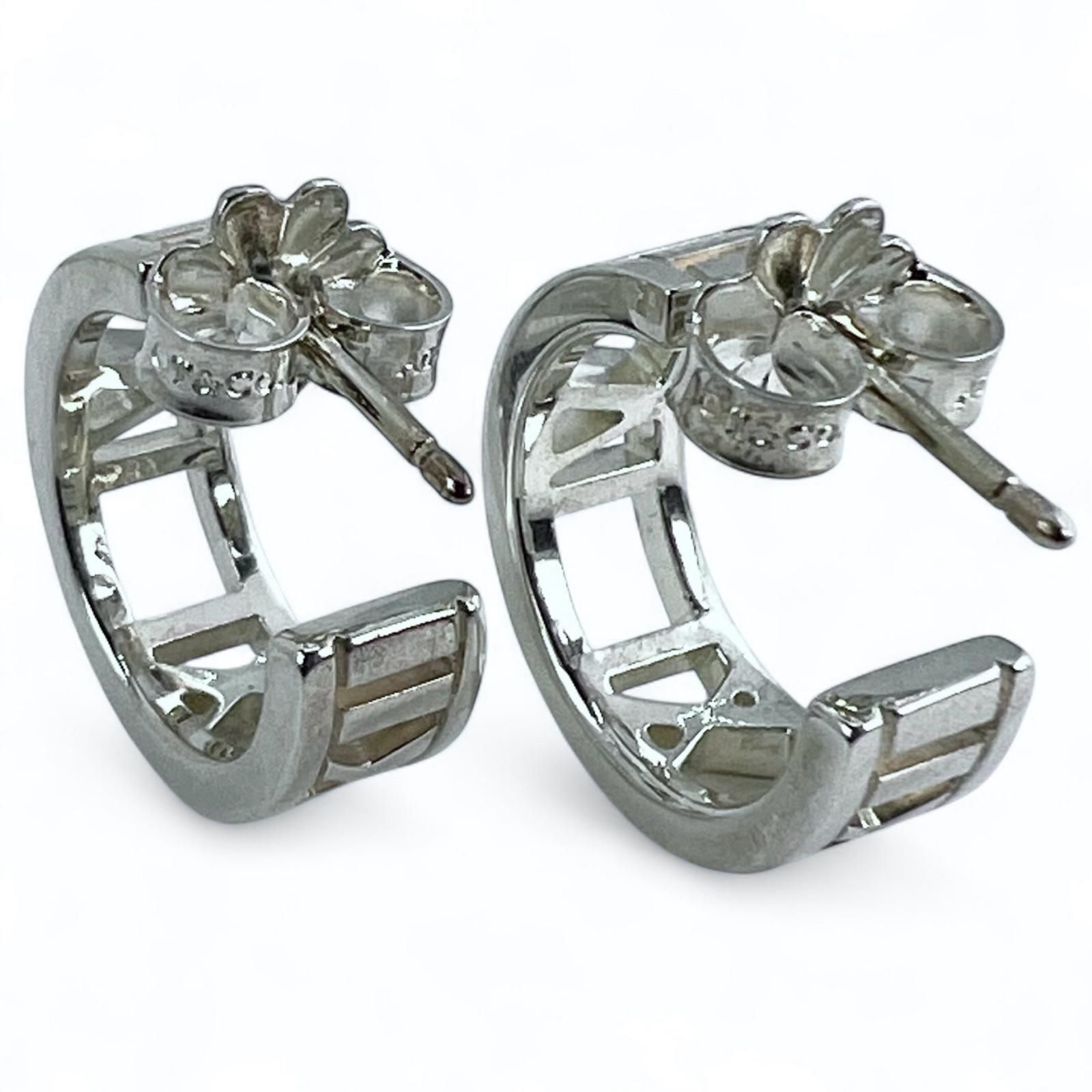 極美品△TIFFANY&Co. ティファニー SV925 アトラス 両耳用 オープン