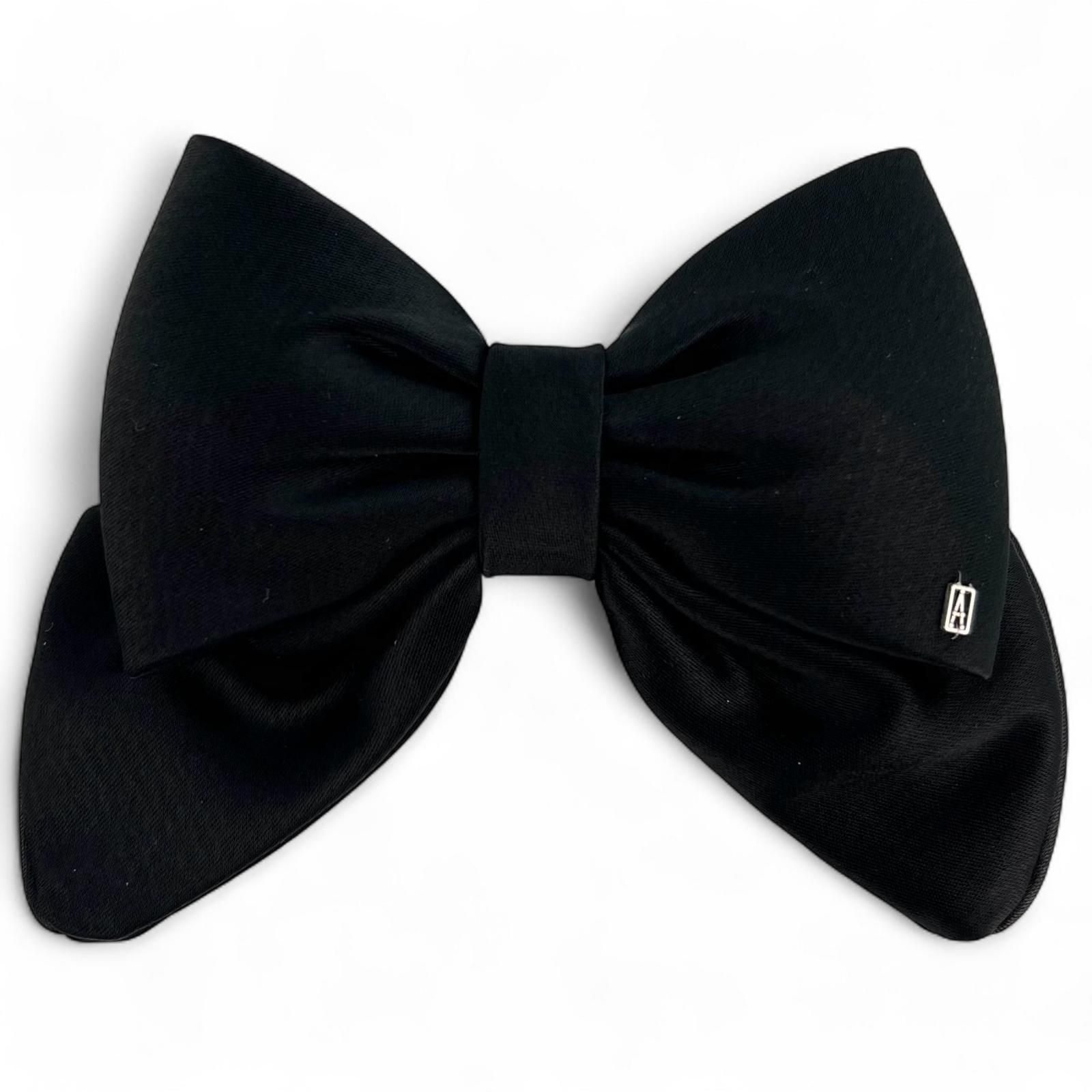 極美品△ALEXANDRE DE PARIS アレクサンドル ドゥ パリ リボン ヘア