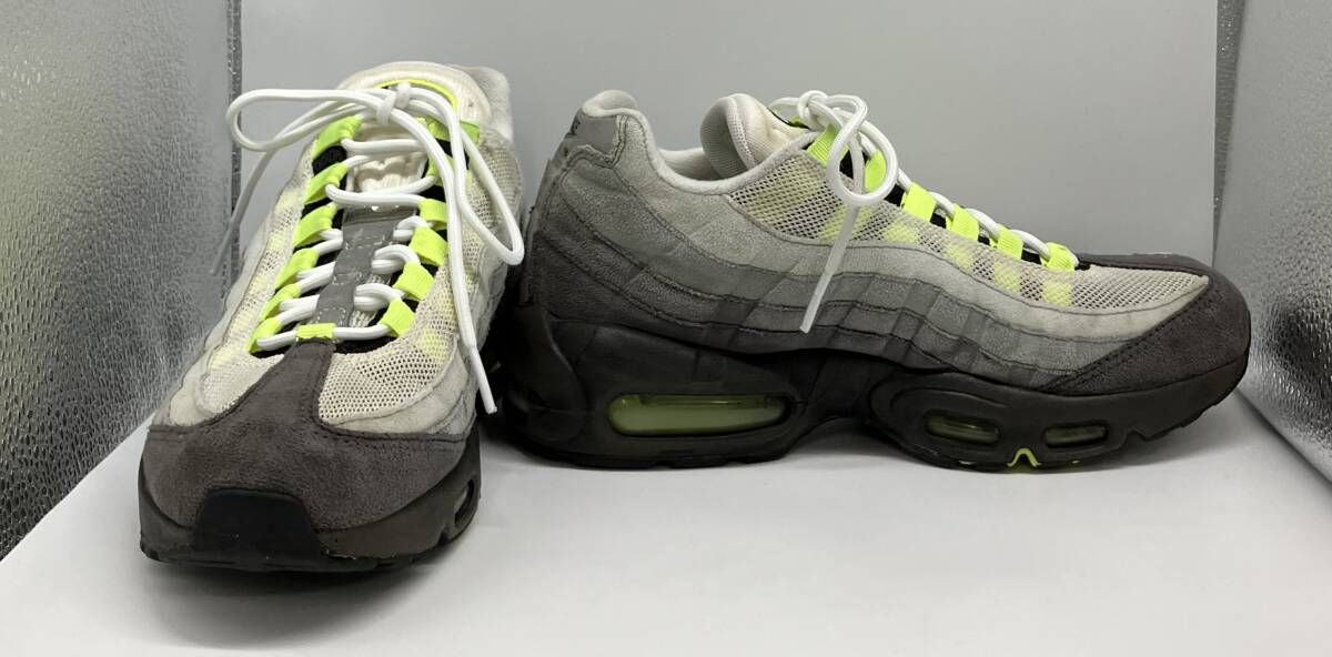 NIKE ナイキ スニーカー Air Max 95 エアマックス95 OG Yellow Gradation イエローグラデーション シミあり 554970-071 24cm ベトナム製