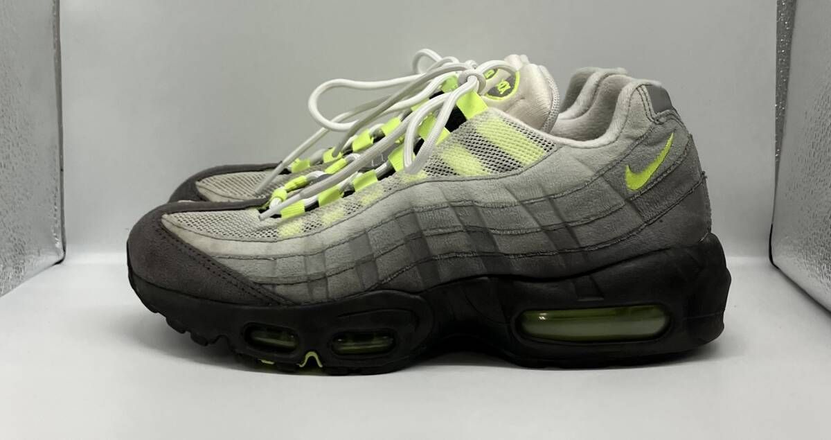 NIKE ナイキ スニーカー Air Max 95 エアマックス95 OG Yellow Gradation イエローグラデーション シミあり 554970-071 24cm ベトナム製