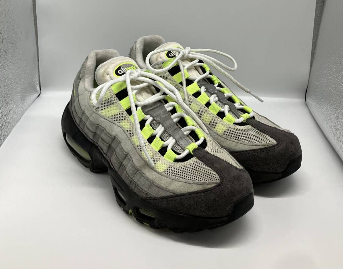 NIKE ナイキ スニーカー Air Max 95 エアマックス95 OG Yellow Gradation イエローグラデーション シミあり 554970-071 24cm ベトナム製