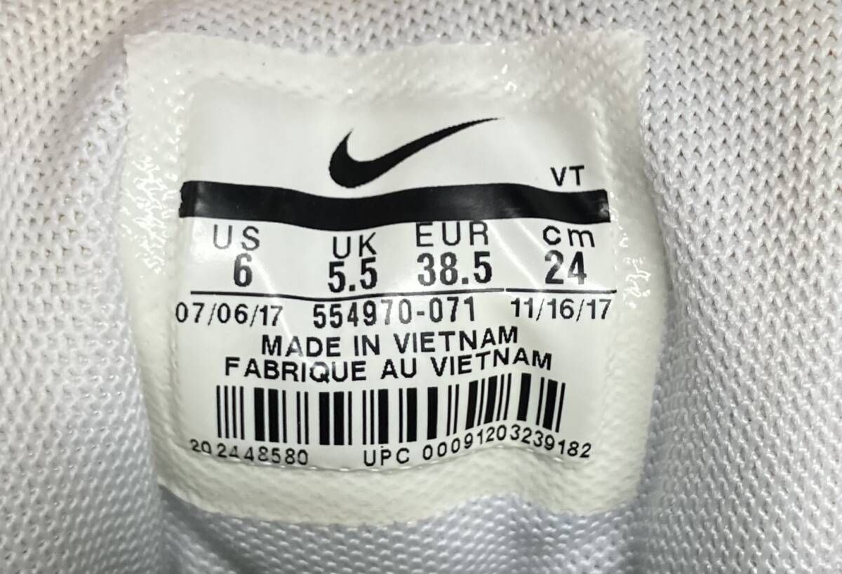 NIKE ナイキ スニーカー Air Max 95 エアマックス95 OG Yellow Gradation イエローグラデーション シミあり 554970-071 24cm ベトナム製