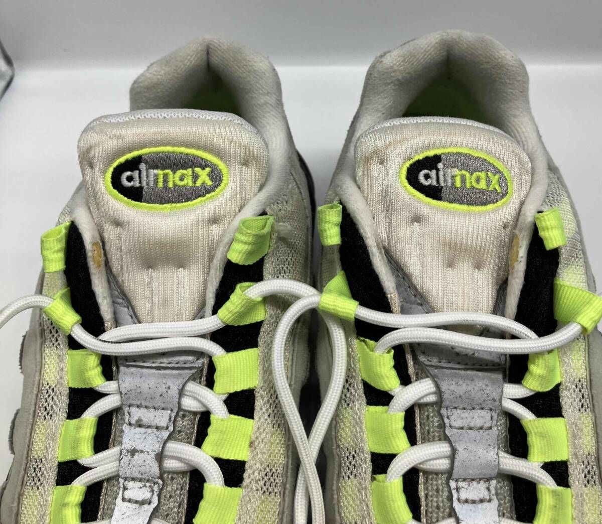 NIKE ナイキ スニーカー Air Max 95 エアマックス95 OG Yellow Gradation イエローグラデーション シミあり 554970-071 24cm ベトナム製