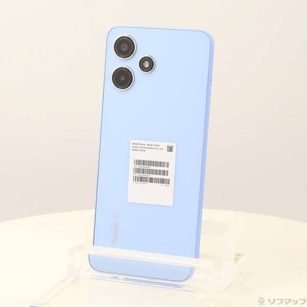 中古品〕 Redmi 12 5G 128GB スカイブルー XIG03 au SIMフリー【269