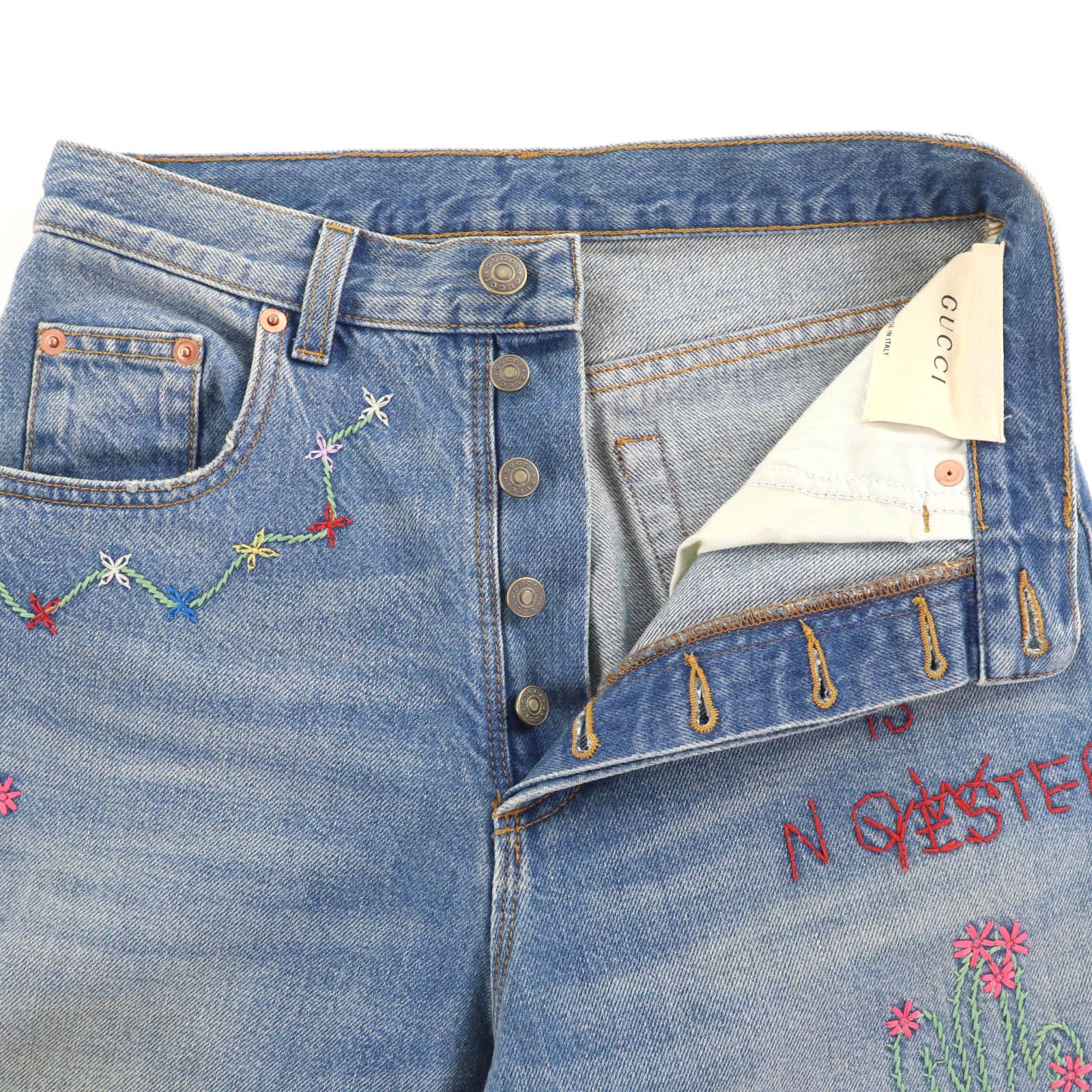 ドンドン見直し】美品◇GUCCI グッチ 502775 コットン100％ エンブロイ