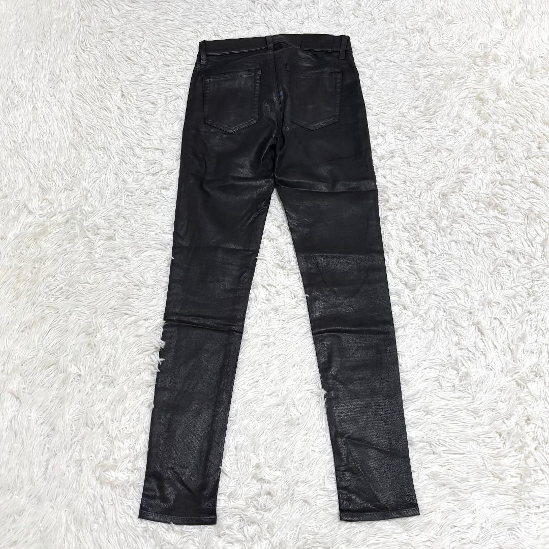 Ralph Lauren コーティングスキニーパンツ 27 ブラック