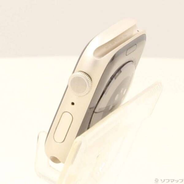 〔 品〕 Apple Watch Series 7 GPS 45 mm スターライトアルミニウムケース バンド無し 349