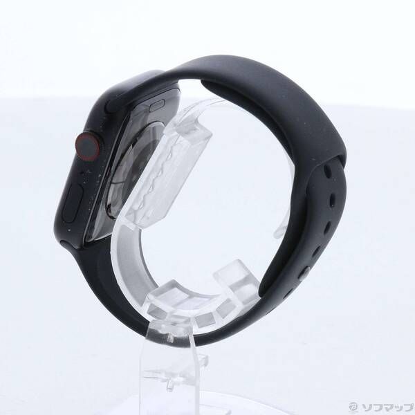 〔 品〕 Apple Watch Series 8 GPS Cellular 45 mm ミッドナイトアルミニウムケース ミッドナイトスポーツバンド 269