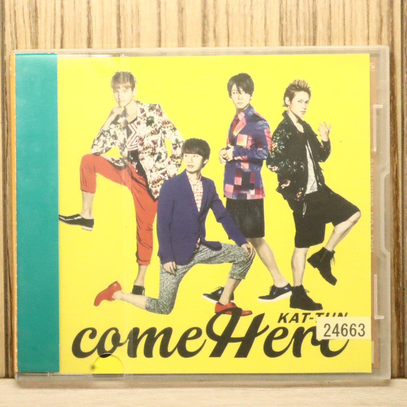 国内盤CD☆カトゥーン/KAT-TUN□ come Here【通常盤】 【JACA5417