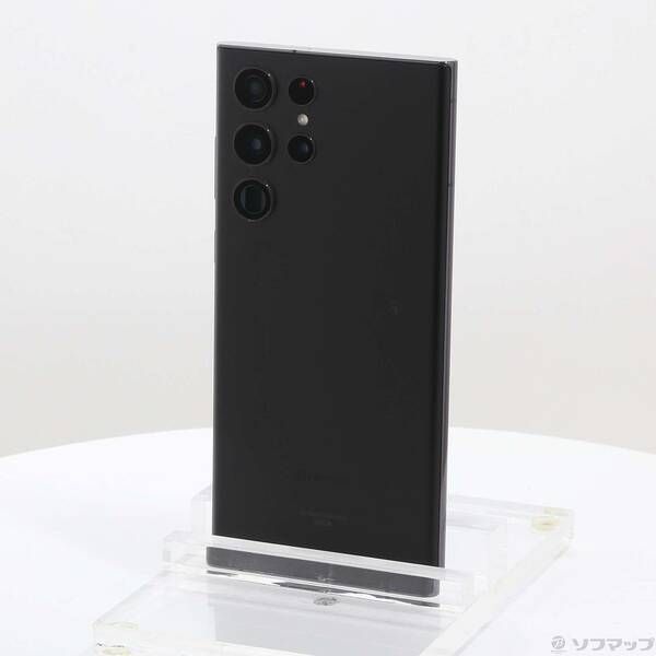 中古品〕 Galaxy S22 Ultra 256GB ファントムブラック SCG14 au SIM