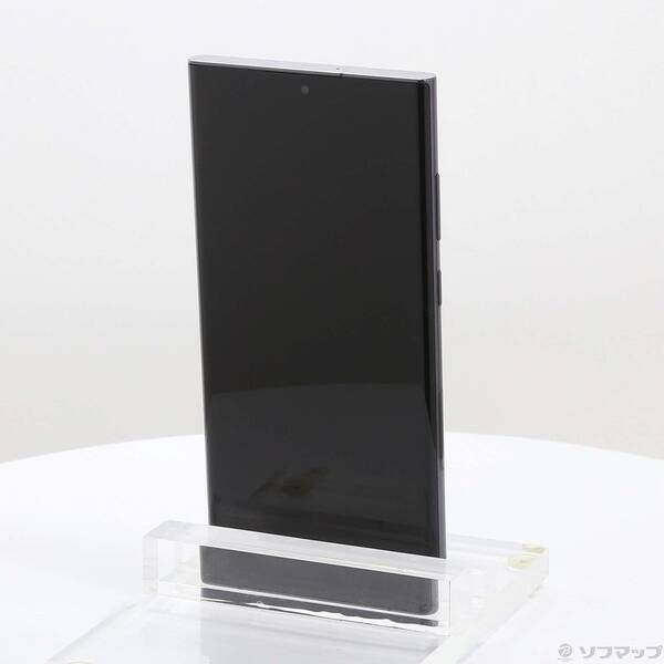 中古品〕 Galaxy S22 Ultra 256GB ファントムブラック SCG14 au SIM