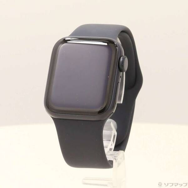 〔 品〕 Apple Watch SE 第3世代 GPS 40 mm ミッドナイトアルミニウムケース ミッドナイトスポーツバンド 258