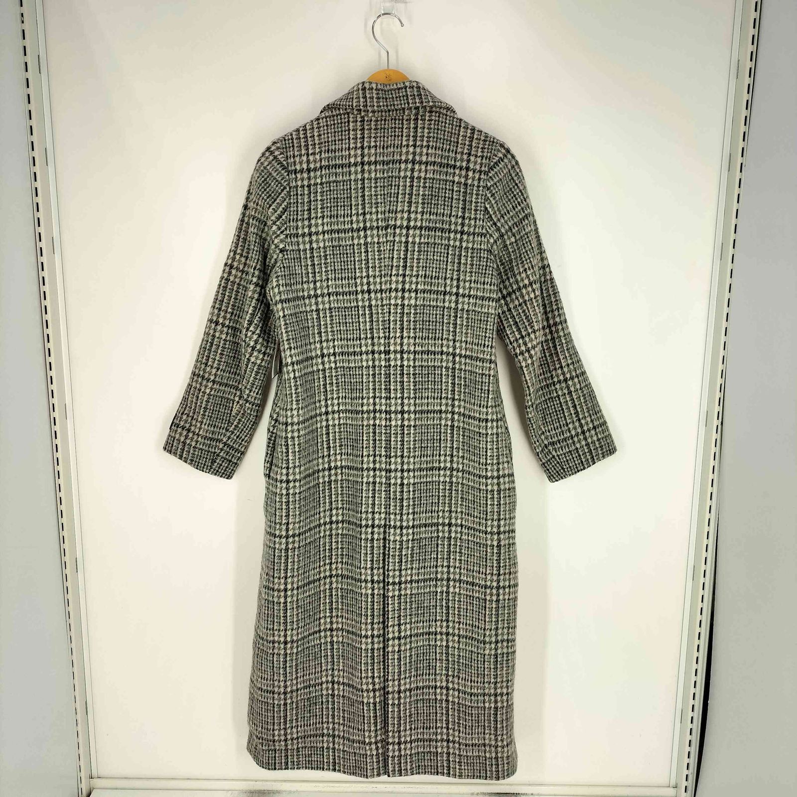 【ピュアウール100％】USED 美品 古着 ダブルチェスターコート USED ピュアウール100％】USED 美品 古着 ダブルチェスターコート USED