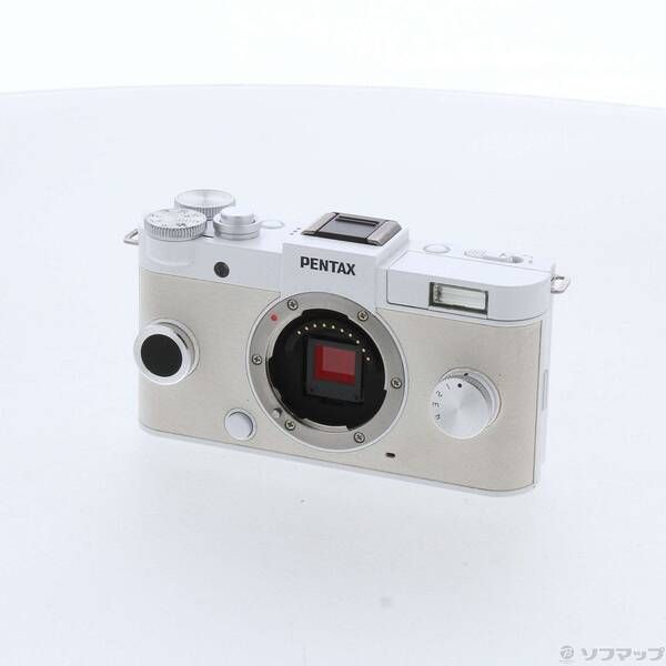 中古品〕 PENTAX Q-S1 ボディ ピュアホワイト×クリーム【247】 - メルカリ