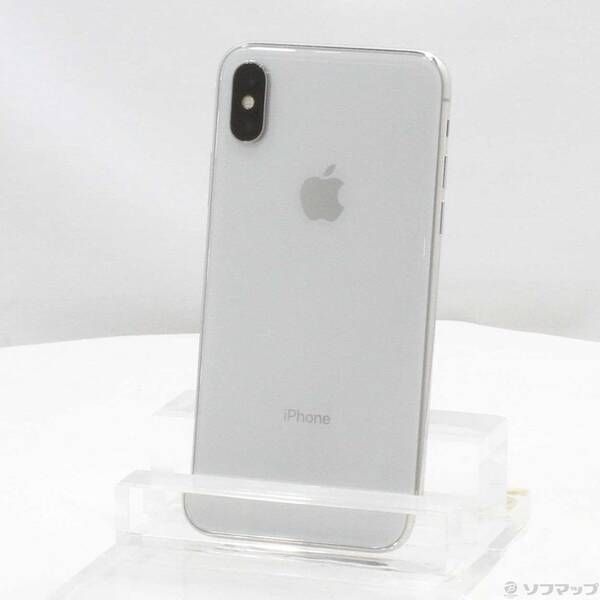 中古品〕 iPhoneX 64GB シルバー MQAY2J／A SIMフリー【377】 - メルカリ