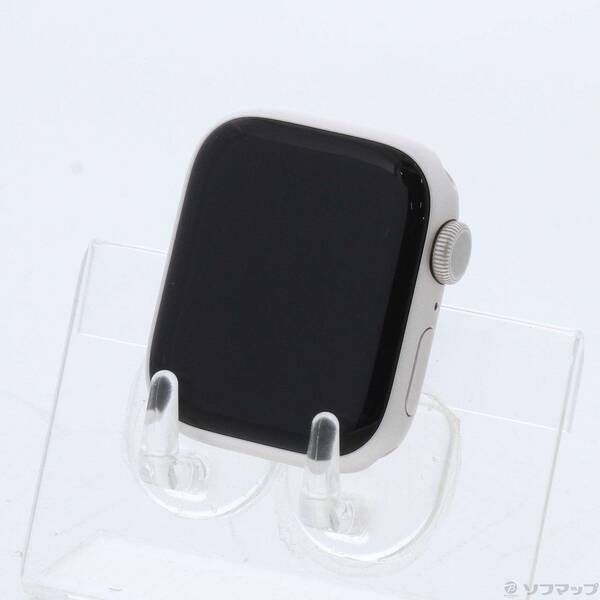 〔 品〕 Apple Watch Series 7 GPS 41 mm スターライトアルミニウムケース バンド無し 371