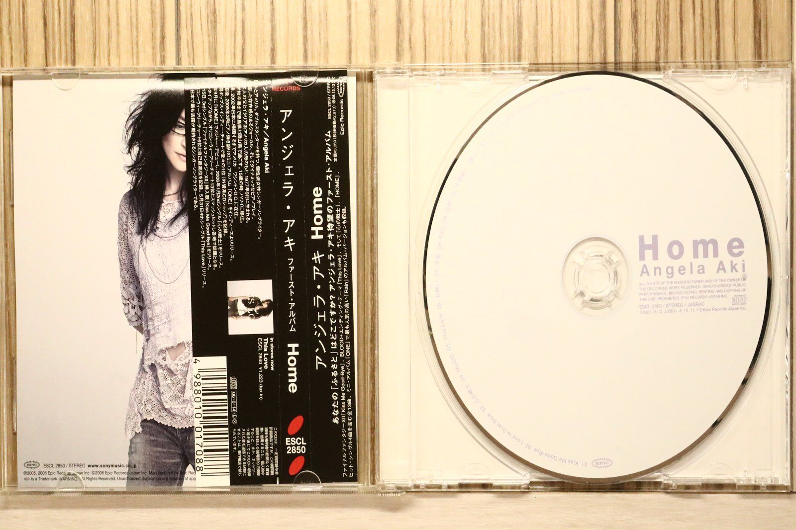 国内盤CD☆アンジェラ・アキ/Angela Aki□ Home (通常盤) 【ESCL2850