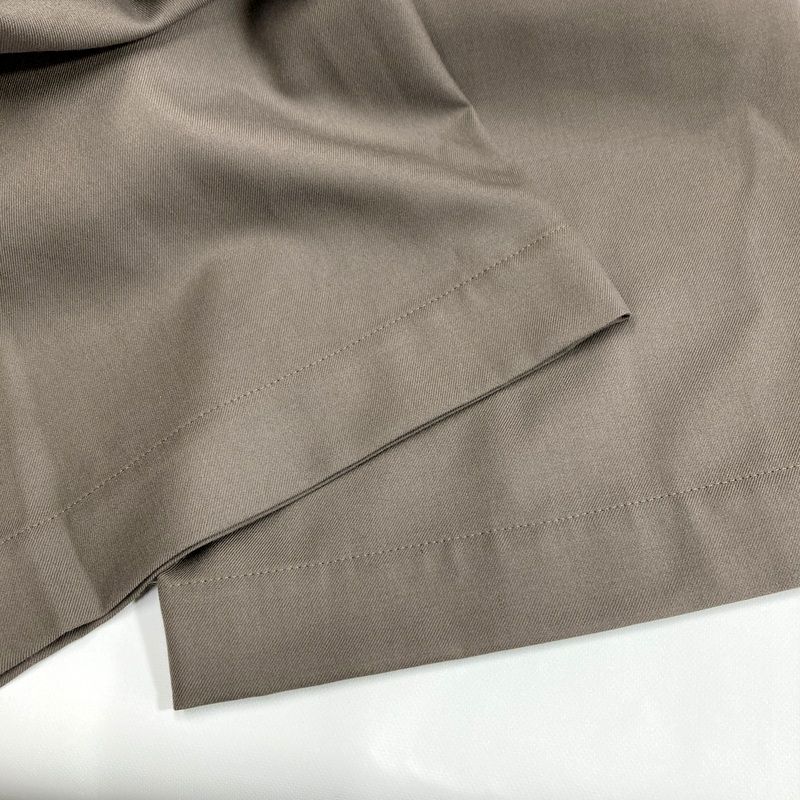 マーカウェア パンツ トリプルプリーテッド イージートラウザーズ サイズ1 S相当 カーキブラウン ボトム A 15299 グレー系 ワイドパンツ イージーパンツ 