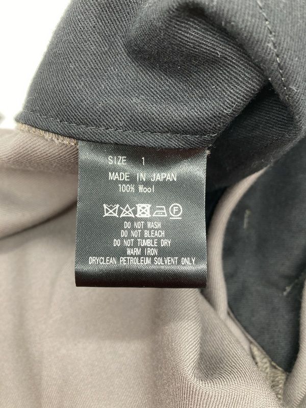 トリプルプリーテッド イージートラウザーズ