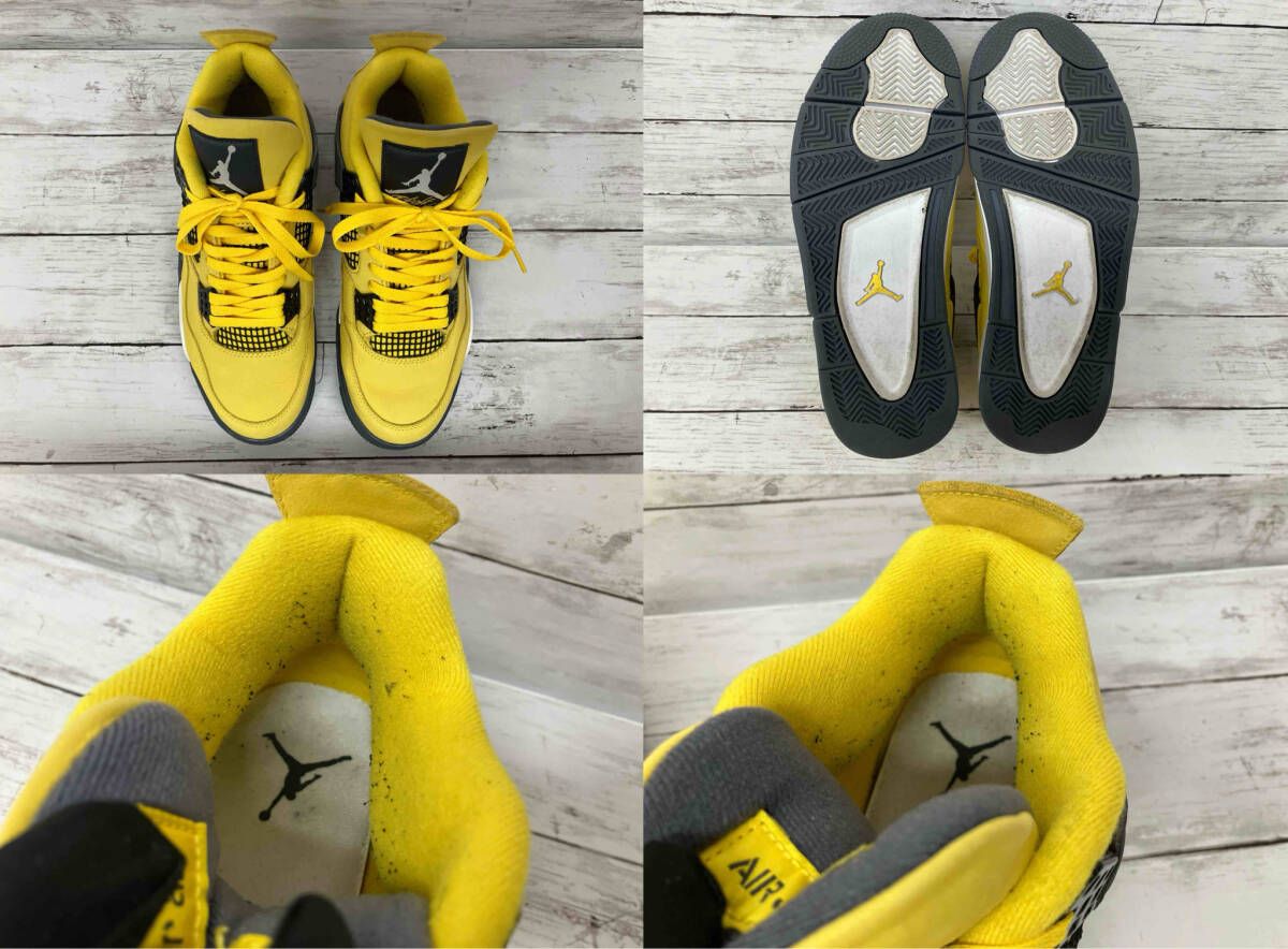 NIKE／スニーカー／Air Jordan 4 Tour yellow／CT8527-700／イエロー