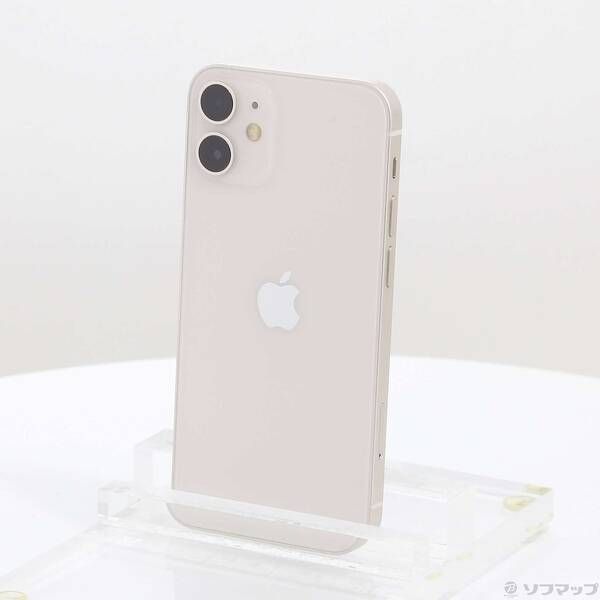 中古品〕 iPhone12 mini 128GB ホワイト NGDM3J／A SIMフリー【297