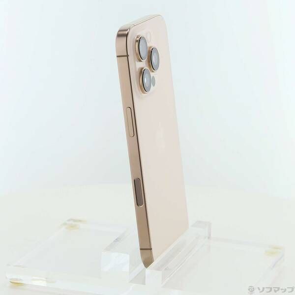 中古品〕 iPhone16 Pro 128GB デザートチタニウム MYMX3J／A SIMフリー