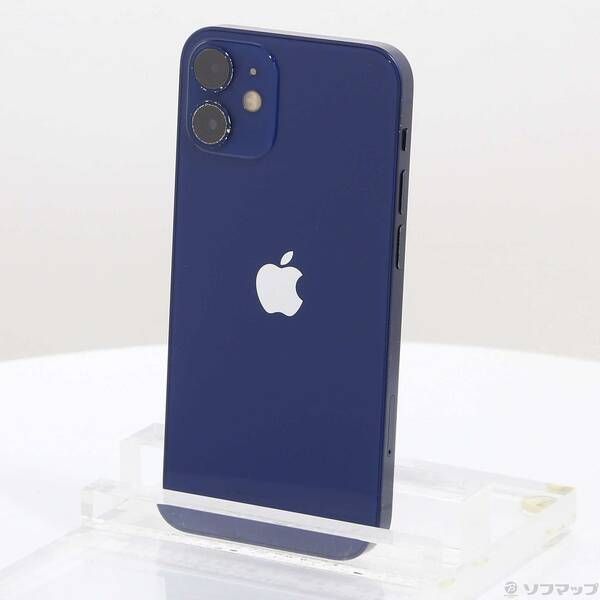 中古品〕 iPhone12 mini 128GB ブルー MGDP3J／A SIMフリー【269