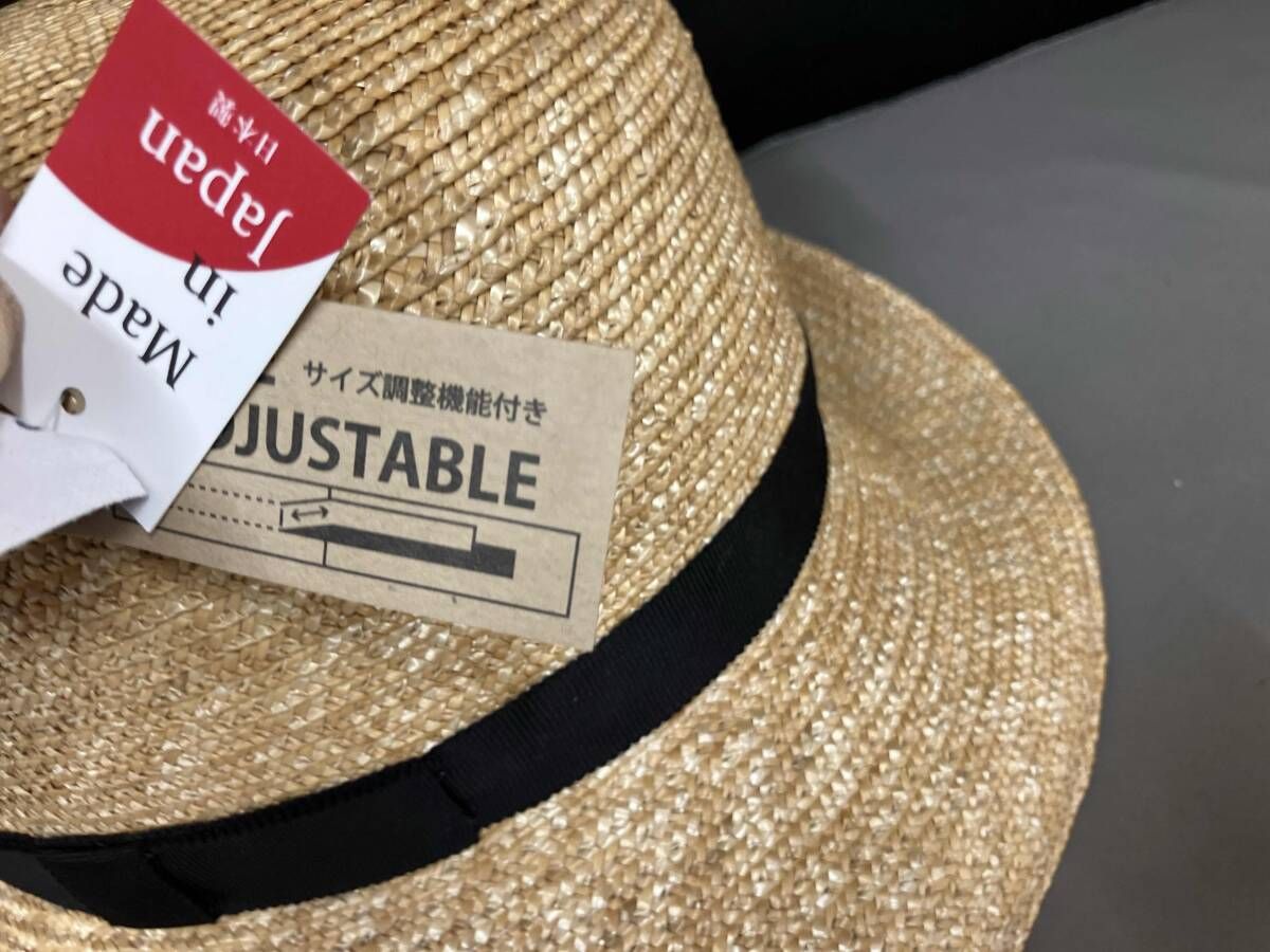 田中帽子店 ストローハット(麦わら帽子)