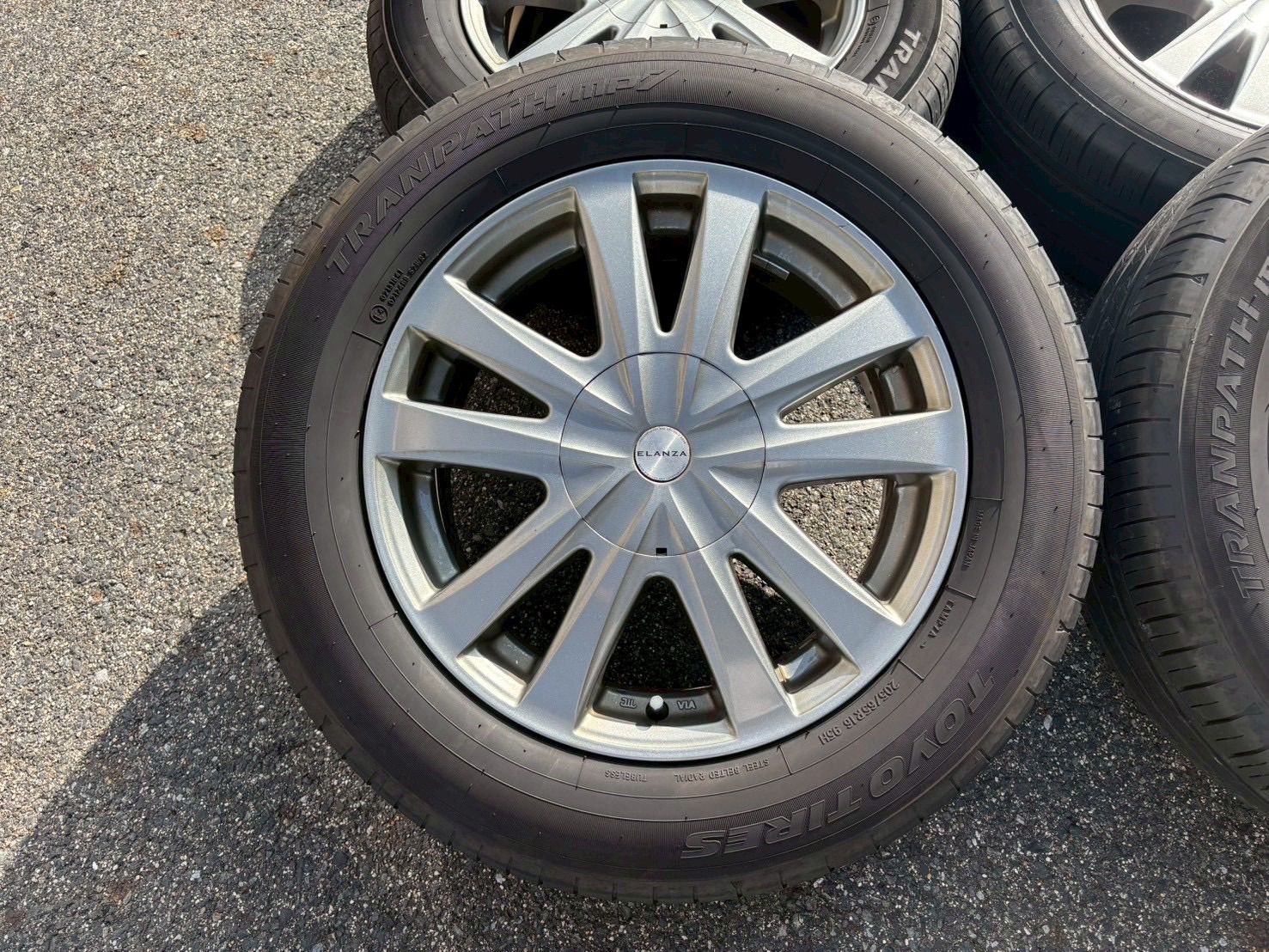 2511 3 07 ラジアルタイヤ 205 65 R 16 マルチホイール PCD 100 114 トーヨータイヤ mpZ 6 5 J 38 アルファード ヴェルファイア等