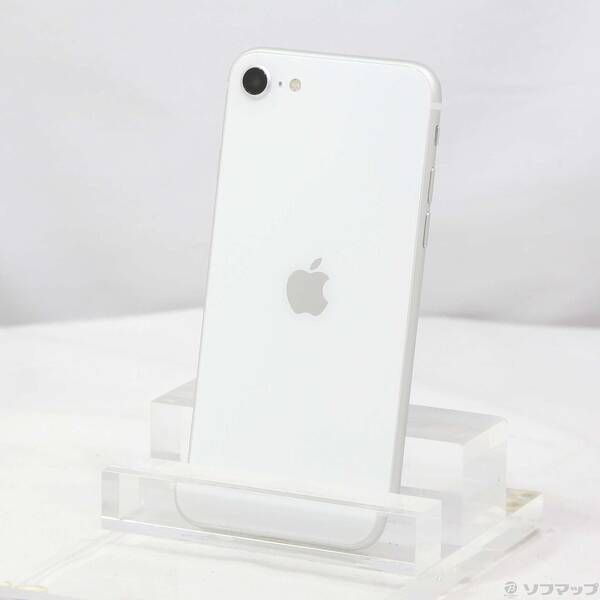 中古品〕 iPhone SE 第2世代 64GB ホワイト NX9T2J／A SIMフリー【258