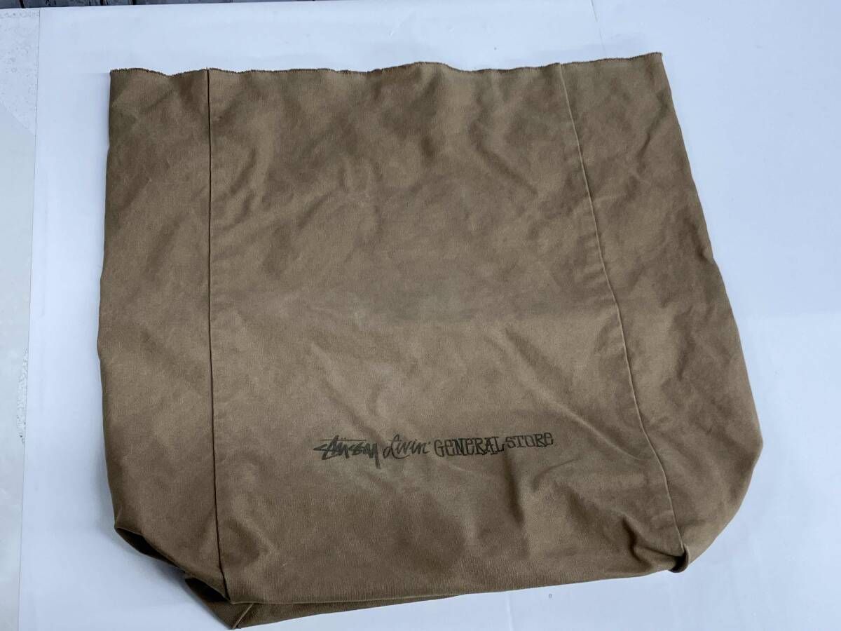 STUSSY Livin GENERALSTORE Big BROWN BAG ステューシー セカンドバッグ