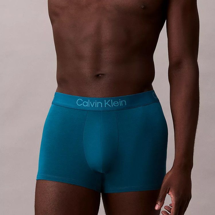 カルバンクライン MODERN MODAL ボクサーパンツ 3 PK チャコールヘザー アロエエッセンス ティールマリン