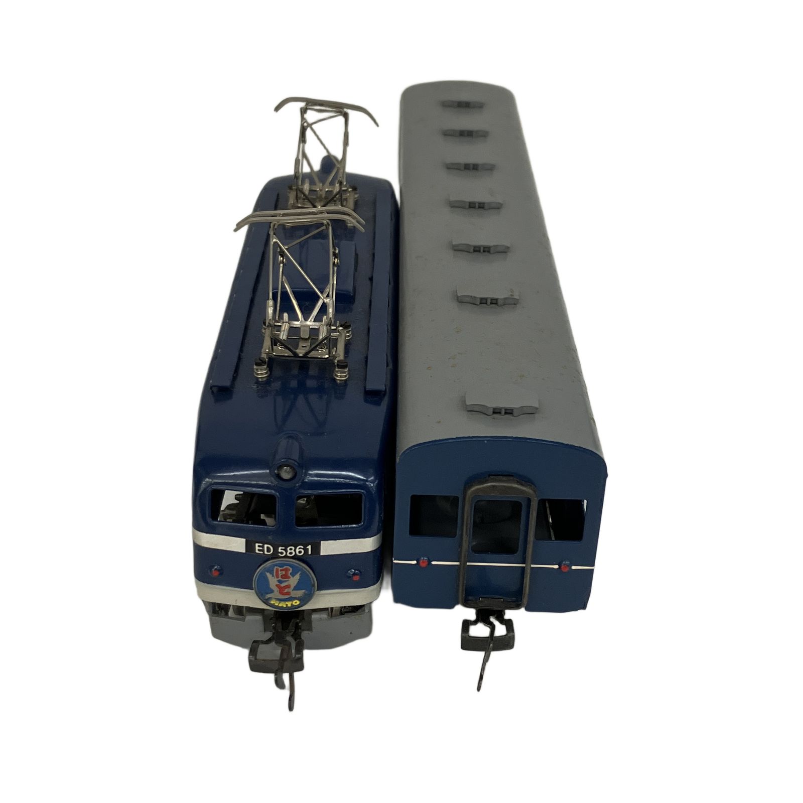 KTM ED58型 中型客車ナハフ 2両セット HOゲージ 鉄道模型 カツミ 中古