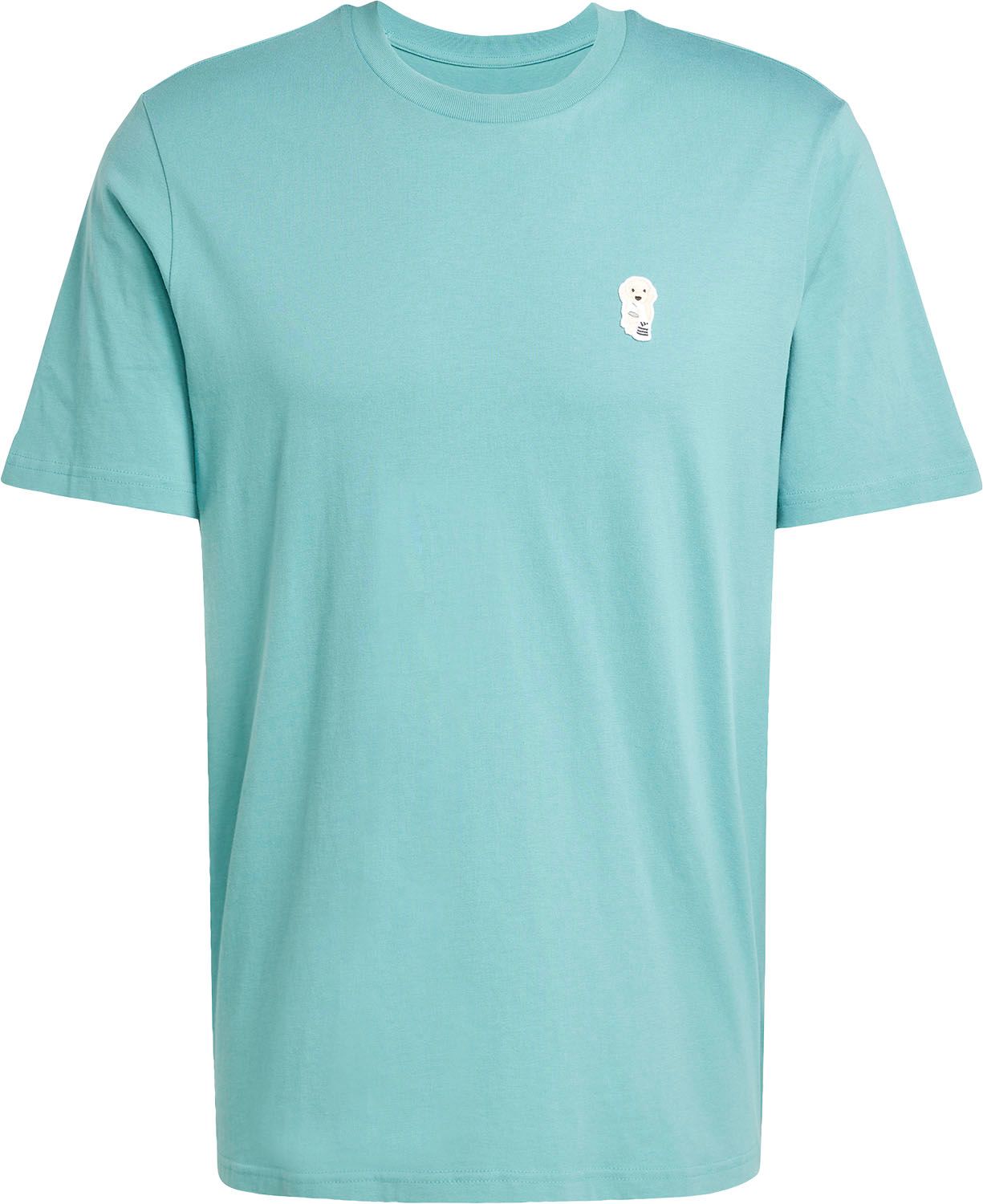 アディダス adidas ドッグ ソックスパッチ グラフィック 半袖Tシャツ ウェア トップス ショートスリーブ レギュラーフィット クルーネック 普段使い シンプル 犬 バッチ  TX452 JZ7439 プリラブド