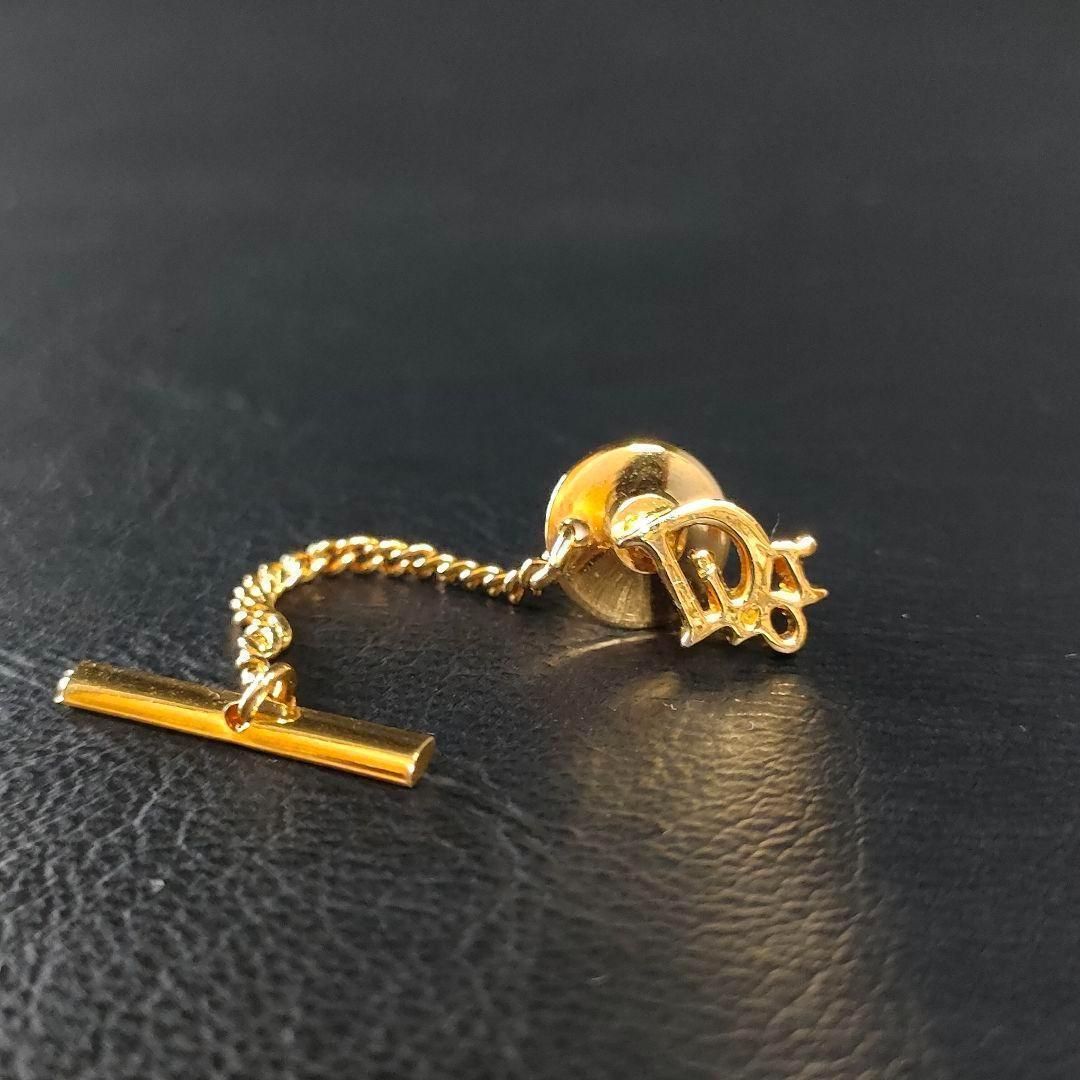 Dior ディオール ネクタイピン タイタック ゴールド Diorロゴ