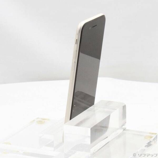 〔 品〕 iPhone SE 第3世代 128 GB スターライト MMYG 3 J A SIMフリー 297