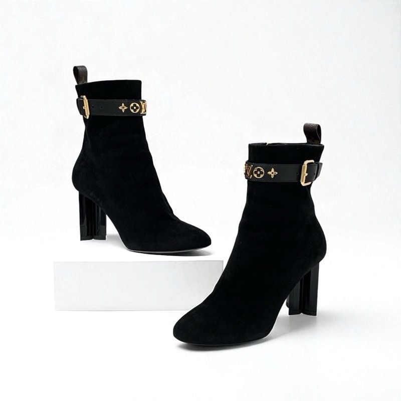 ルイヴィトン LOUIS VUITTON シルエットライン モノグラム ブーツ