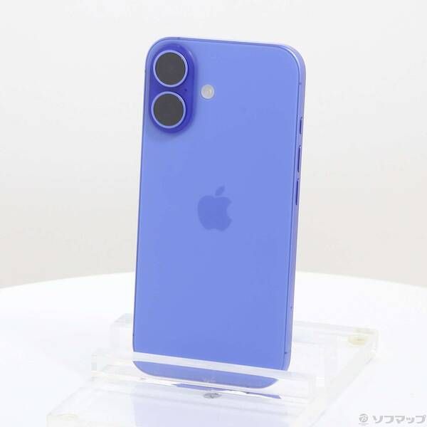 中古品〕 iPhone16 256GB ウルトラマリン MYE03J／A SIMフリー【258