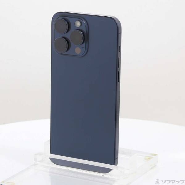〔 品〕 iPhone 15 Pro Max 256 GB ブルーチタニウム MU 6 T 3 J A SIMフリー 269
