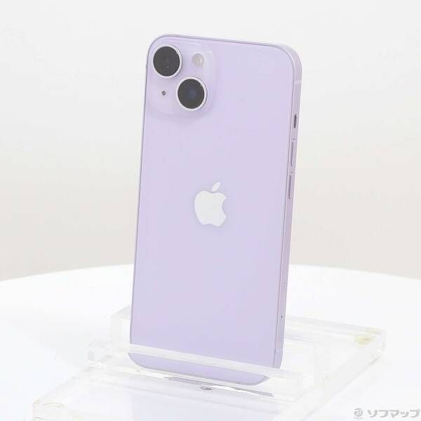 〔 品〕 iPhone 14 256 GB パープル MPW 93 J A SIMフリー 297
